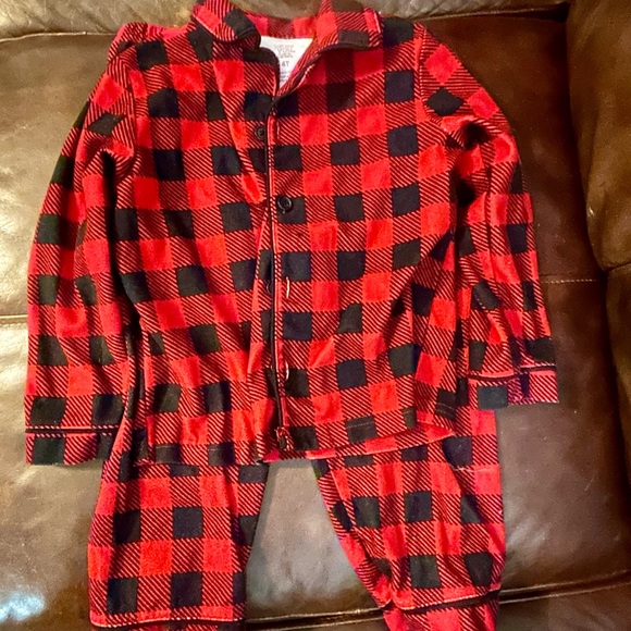 Boys size 4t Christmas pajamas - lot of 3 - Picture 2 of 2